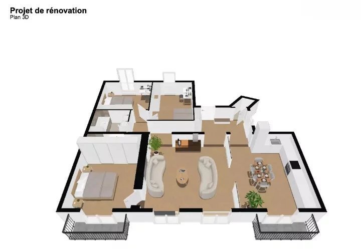 Apartment in Batignolles-Cardinet, Paris 17e Arrondissement, Paris 4 - 15796687