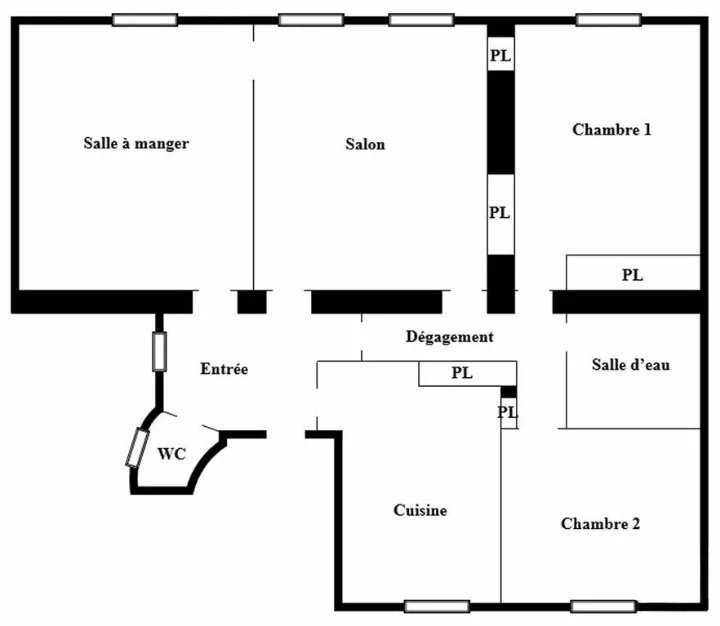 Apartment in Batignolles-Cardinet, Paris 17e Arrondissement, Paris 2 - 15796687