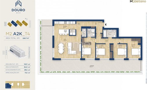 Apartment in Canidelo, Porto District, Portugal 1
