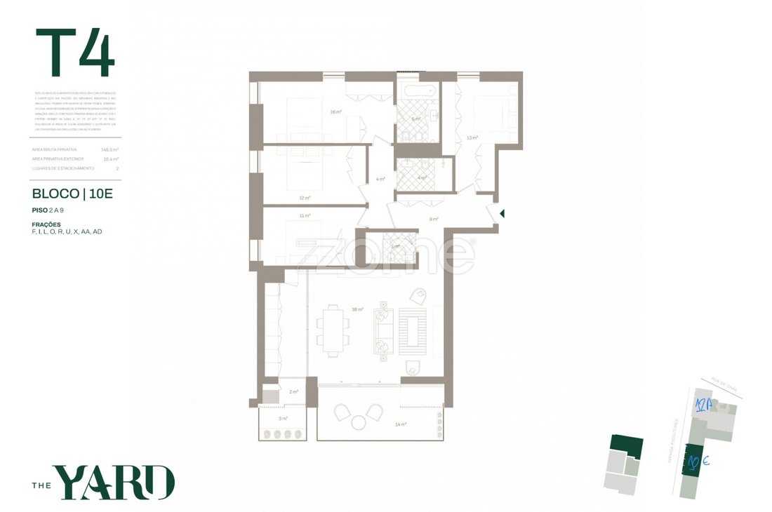 Apartment in Santa Marinha e Sao Pedro da Afurada, Porto District, Portugal 2 - 14252673