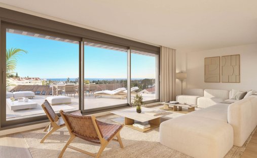 Penthouse en Playa Puerto Banús, Marbella, España 1
