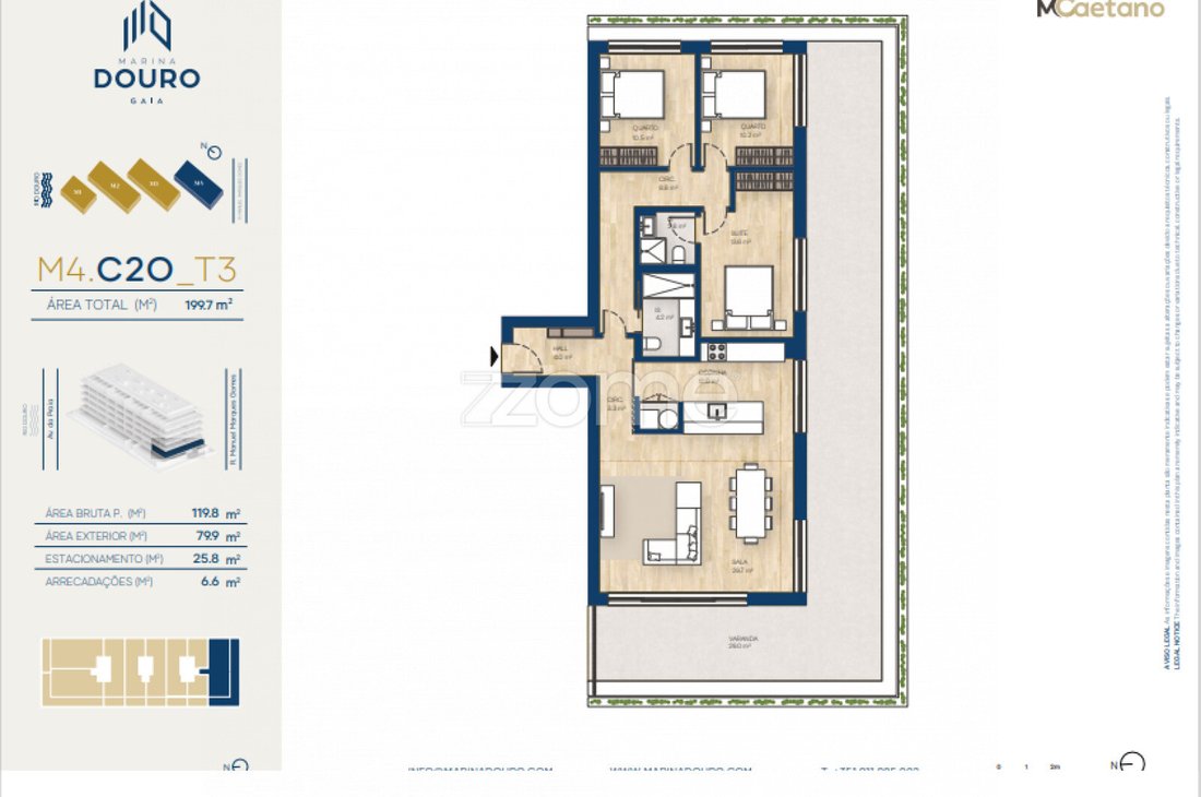 Apartment in Canidelo, Porto District, Portugal 3 - 14594966