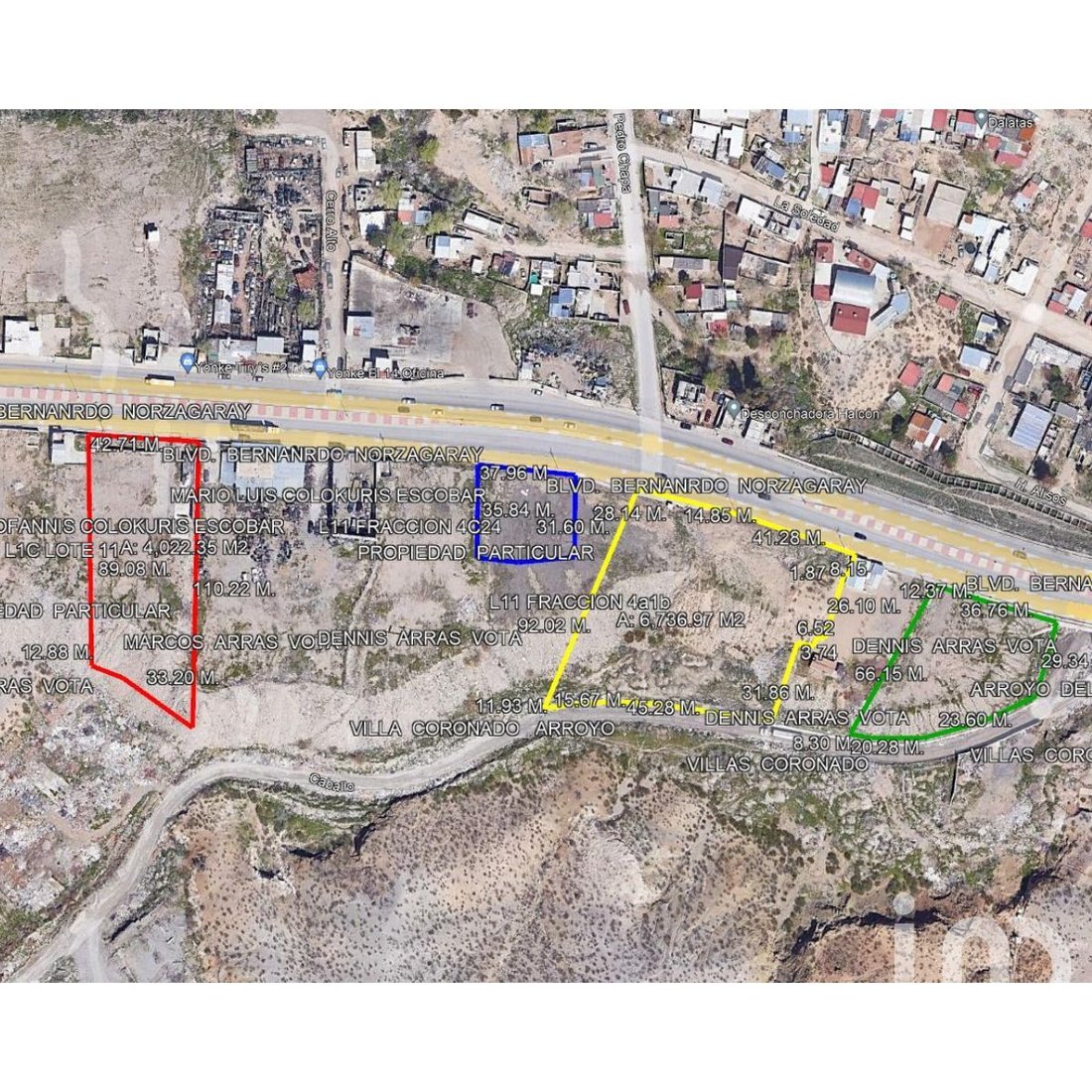 Terrain en Ciudad Juárez, Chihuahua, Mexique 5 - 15803889