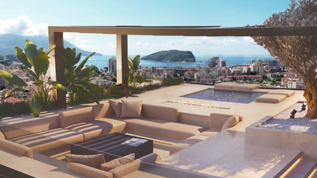 Apartment in Budva, Budva Municipality, Montenegro 1 - 15802338