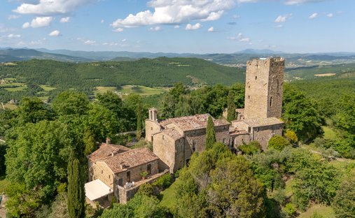 château à Città di Castello, Ombrie, Italie 1