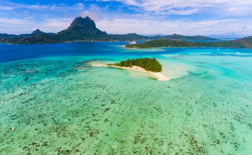 Land in Bora Bora, Leeward Islands, French Polynesia 1