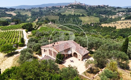 Casa a San Gimignano, Toscana, Italia 1