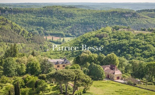 Castello a Castelnaud-la-Chapelle, Nuova Aquitania, Francia 1