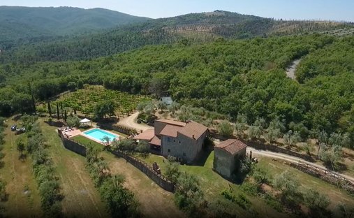 Villa en Badia Agnano, Toscana, Italia 1