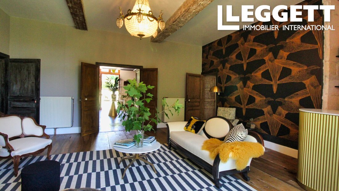 Whispers of Elegance: A Timeless Château in Nouvelle-Aquitaine’s Golden Light