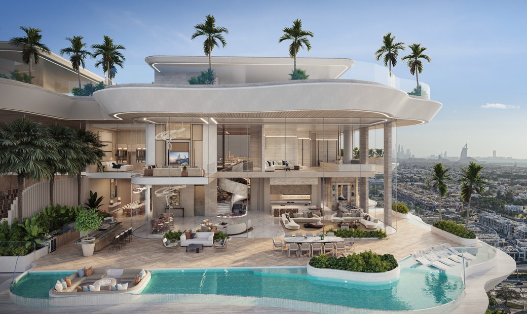 Breathtaking Green Penthouse Houses With Private Views preview