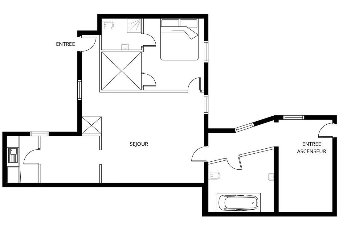 Apartment in Odéon, Paris 6e Arrondissement, Paris 4 - 15835198