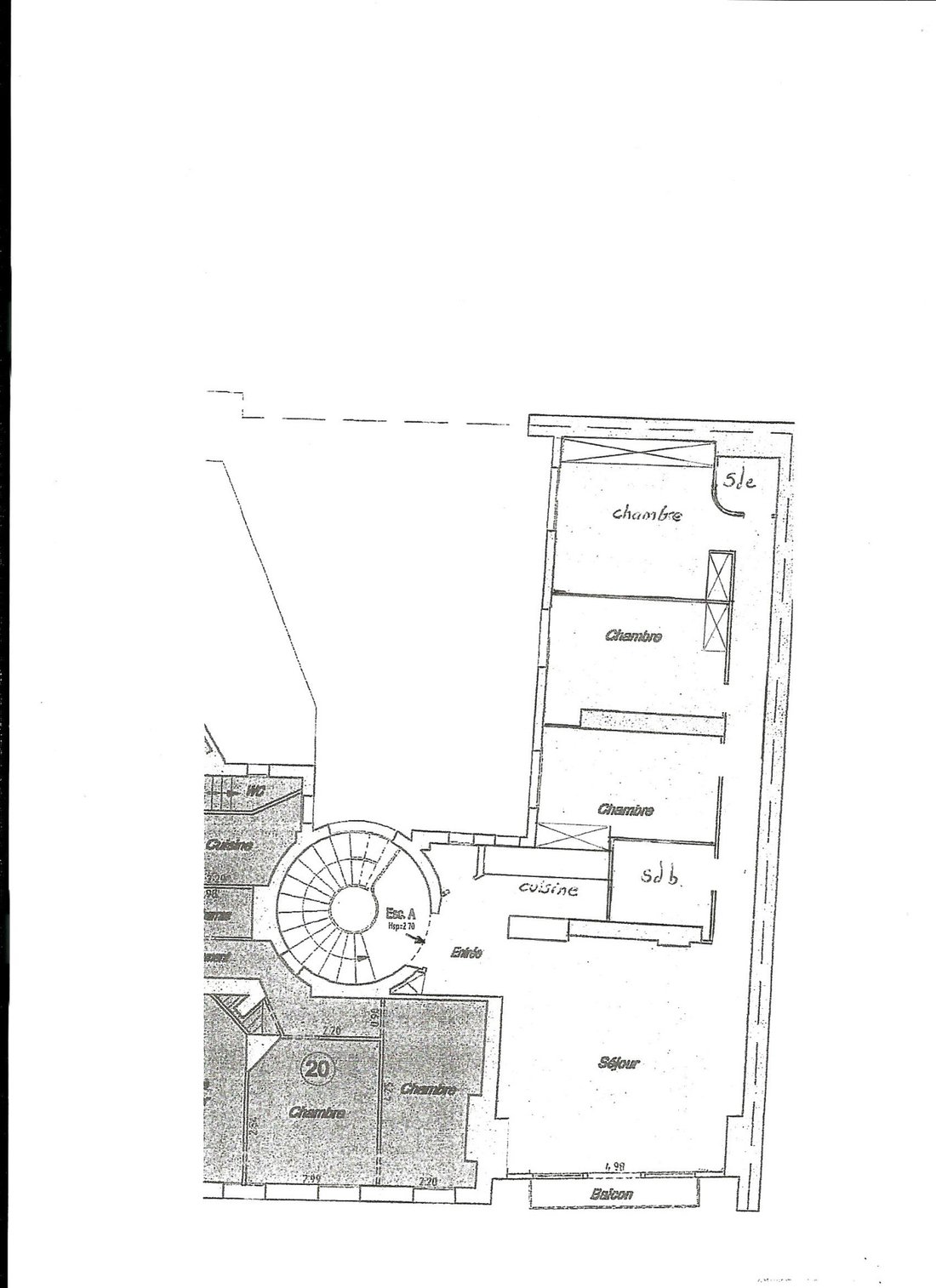 Apartment in Pereire-Malesherbes, Paris 17e Arrondissement, Paris 3 - 15835157