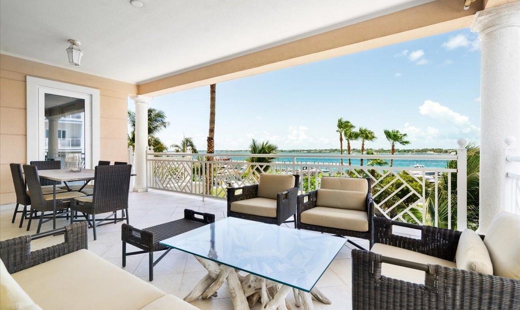 View of Luxury Waterfront Condominium In Nassau, New Providence, The Bahamas ...