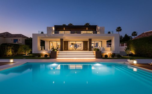 Villa en Playa Puerto Banús, Marbella, España 1