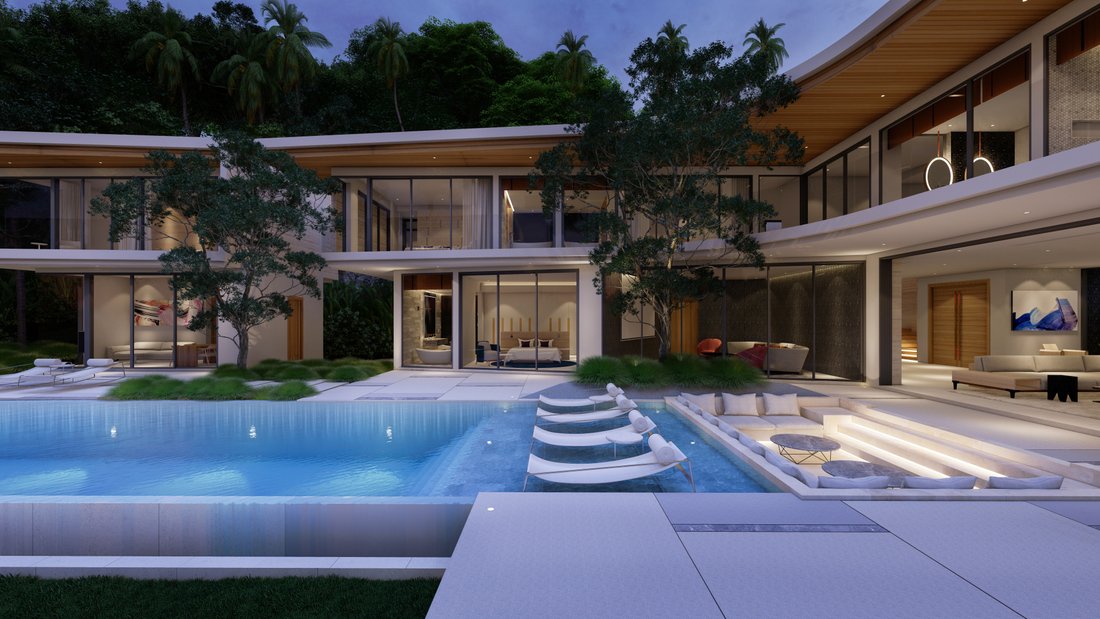 Luxurious Sea View 5 Bedroom Villa in Karon for Sale