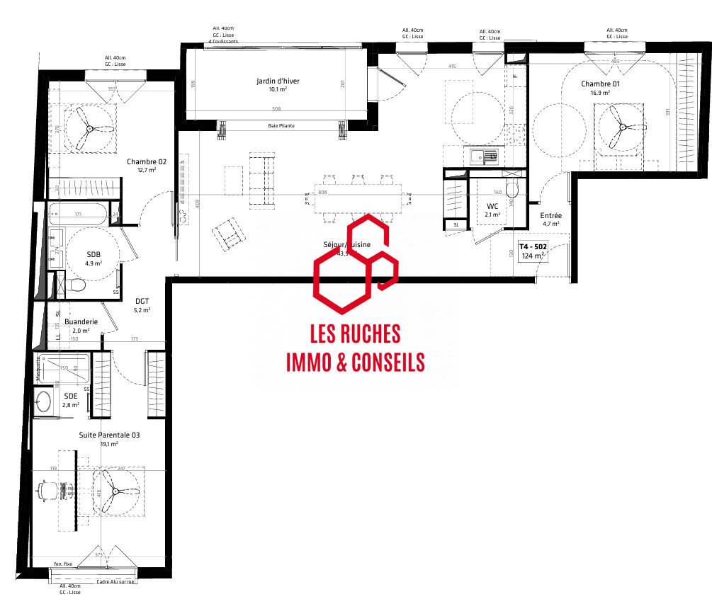 Apartment in Silly-Gallieni, Boulogne-Billancourt, France 3 - 15845860