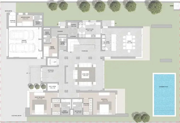 Villa in Al Shebeakah, Umm al-Quwain Emirate, United Arab Emirates 4 - 15846969