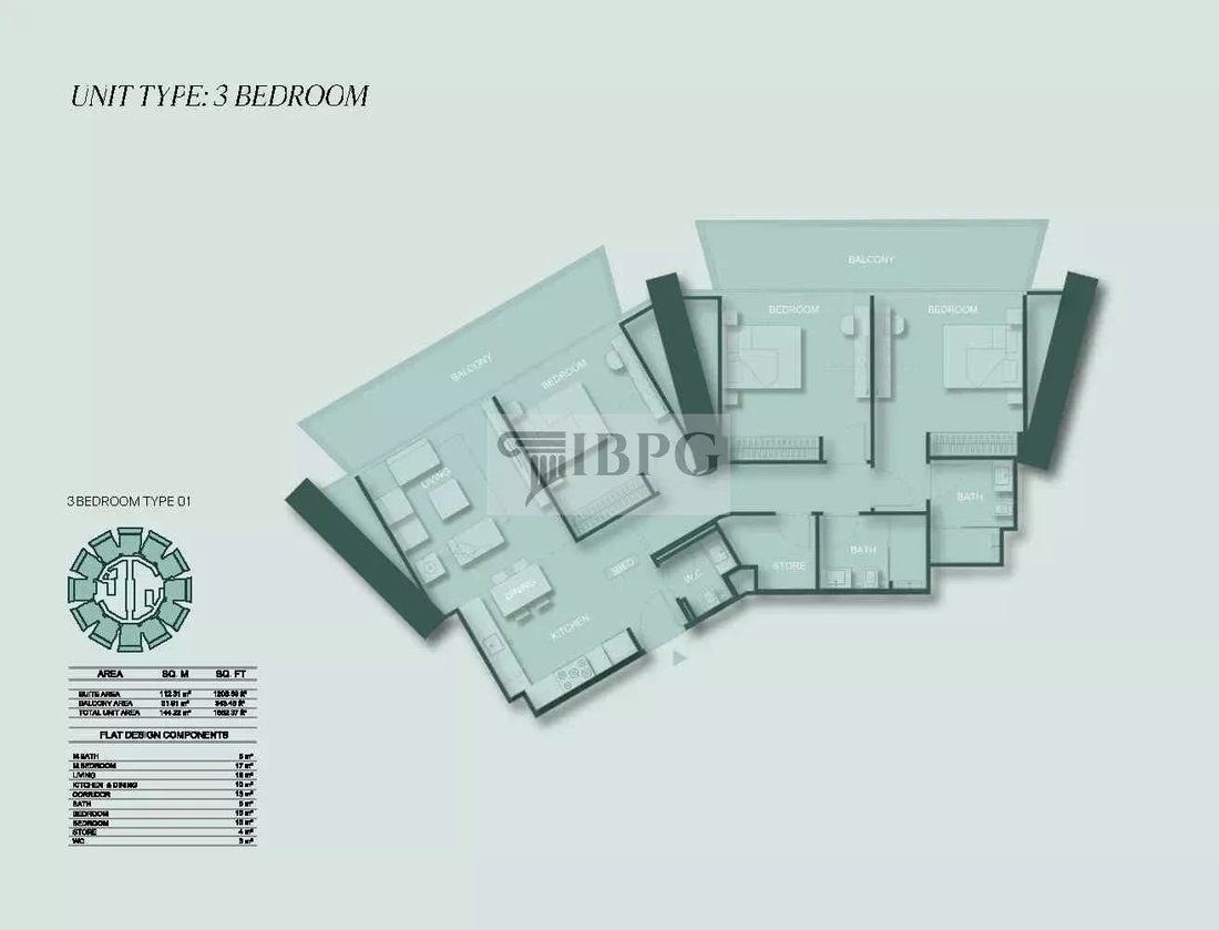 Apartment in JVC / Jumeirah Village Circle, Dubai, United Arab Emirates 3 - 15848319