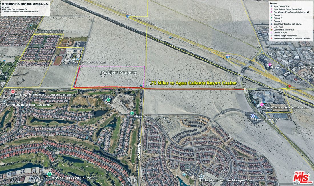 Curated visual reference: Gallery Detail: Land Rancho Mirage In Palm Springs California United States For