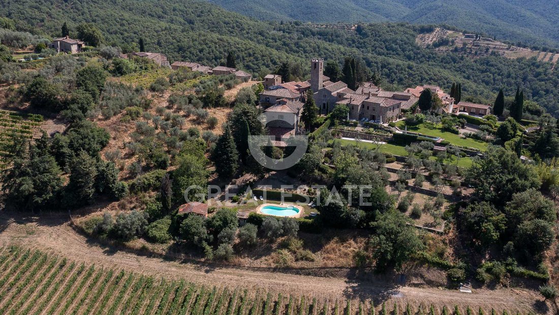 Estate in Gaiole in Chianti, Tuscany, Italy 3 - 15850045