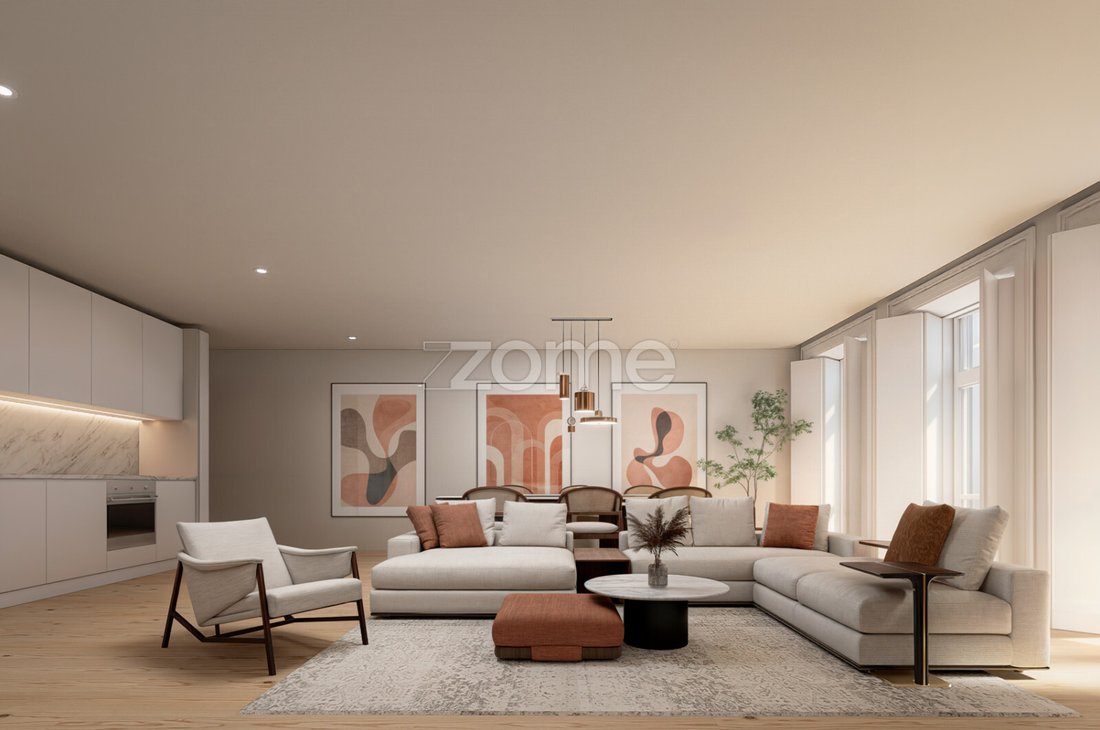 Apartment in Cedofeita, Santo Ildefonso, Se, Miragaia, Sao Nicolau e Vitoria, Porto District, Portugal 1 - 15401127