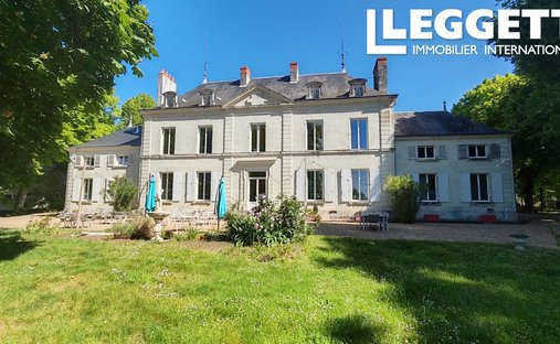 Vienne Department (86) 19th And 20th Century Chateau 345 Acres Of Land