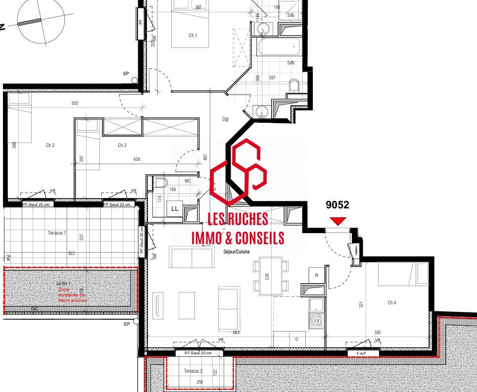 Apartment in Condorcet, Aubervilliers, France 3 - 15853200