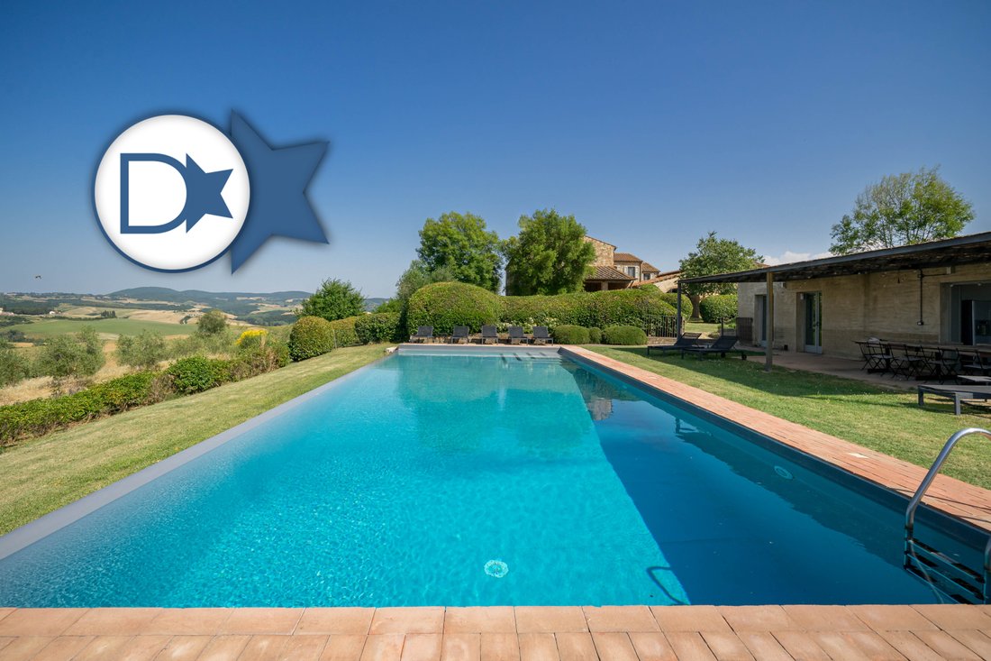 Villa in Asciano, Tuscany, Italy 1 - 15853361
