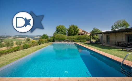 Villa en Asciano, Toscana, Italia 1