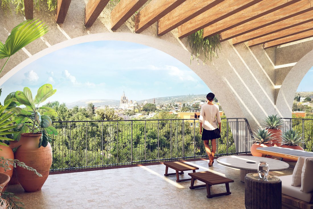 Apartment in San Miguel de Allende, Guanajuato, Mexico 1 - 15862356
