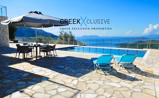 Villa in Lefkada Commune, Peloponnese, Western Greece and the Ionian, Greece 1