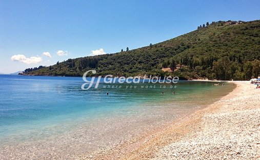 Land in Northern Corfu, Peloponnese, Western Greece and the Ionian, Griechenland 1