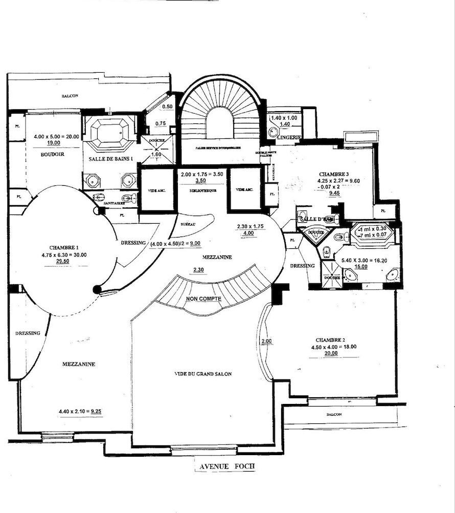 Apartment in Bois de Boulogne, Paris 16e Arrondissement, Paris 2 - 15868680