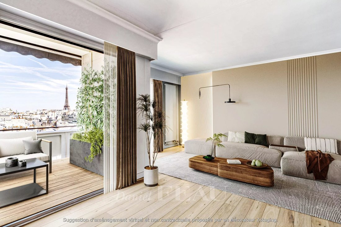 Apartment in Porte Dauphine, Paris 16e Arrondissement, Paris 2 - 15870087
