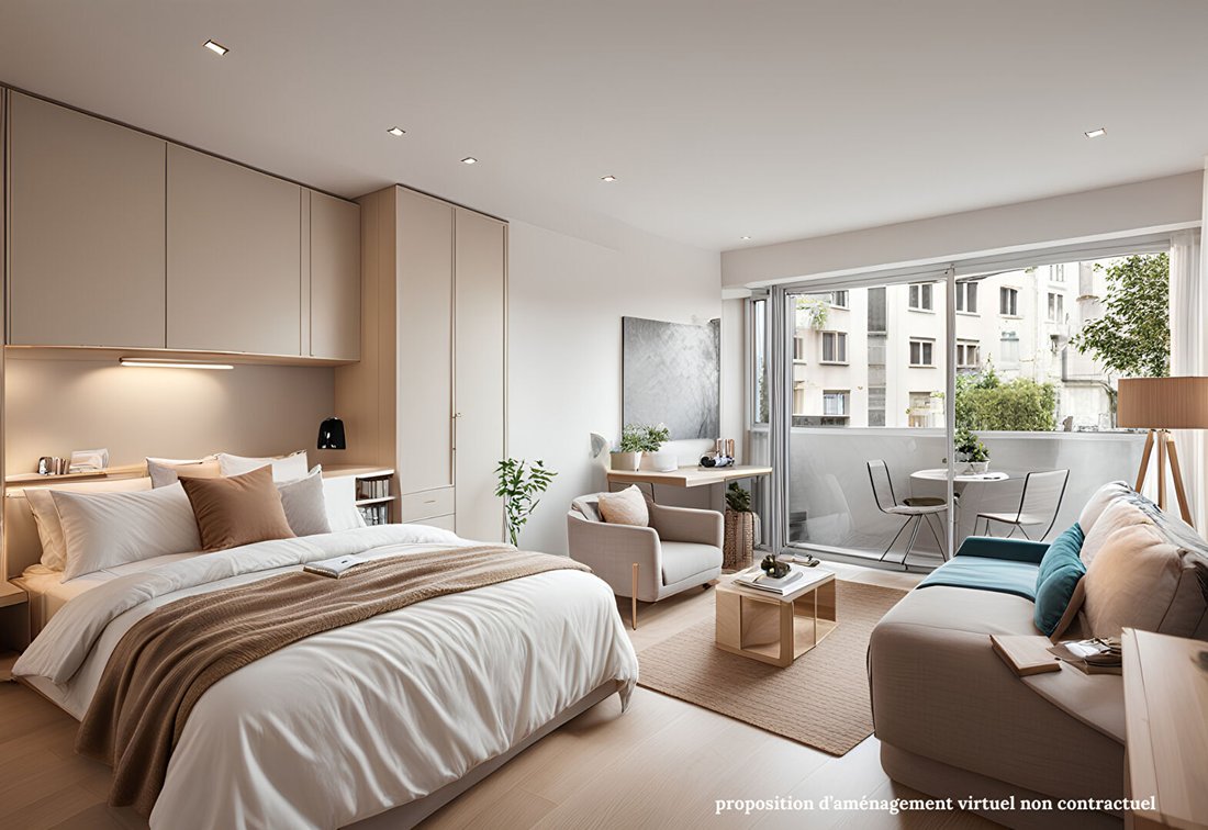 Apartment in Bois de Boulogne, Paris 16e Arrondissement, Paris 1 - 15869326