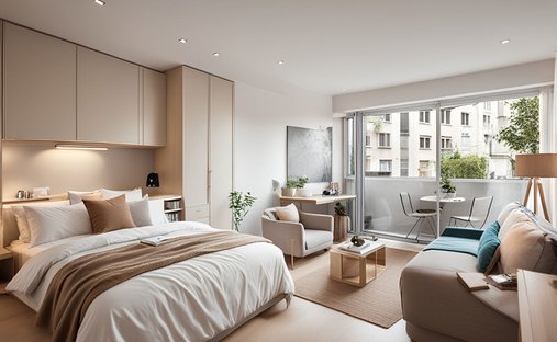 Apartment in Bois de Boulogne, Paris 16e Arrondissement, Paris 1