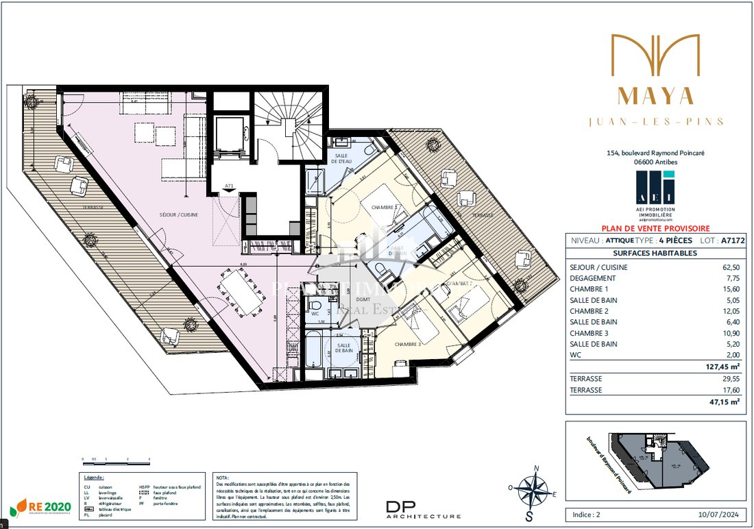 Apartment in Juan les Pins-Gallice, Antibes, France 4 - 15446394