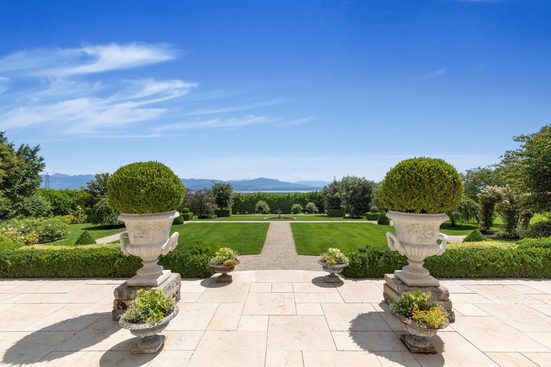 A Crown of Stone & Light: 15th-Century Castle Over Lake Geneva’s Sapphire Shores