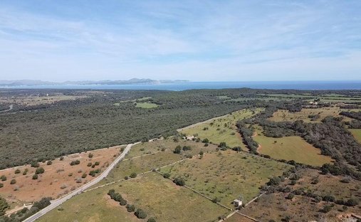 Land in Petra, Balearische Inseln, Spanien 1
