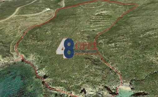 Land in Andros, Aegean, Griechenland 1