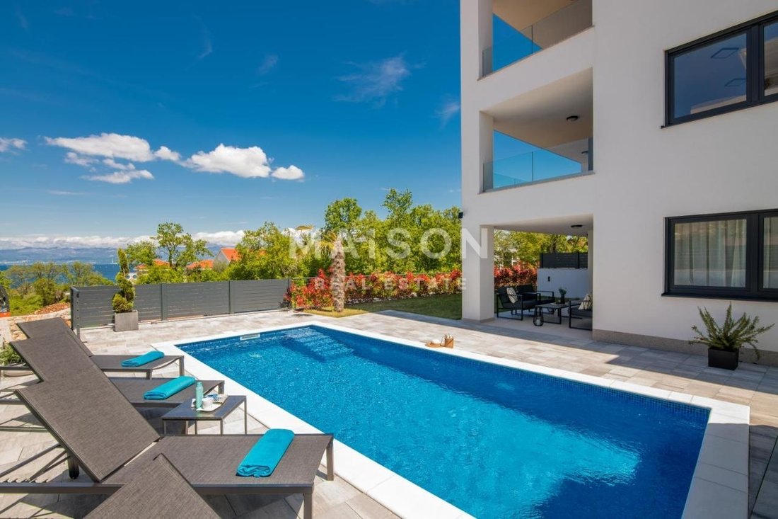 Apartment in Malinska, Primorje-Gorski Kotar County, Croatia 3 - 15882917
