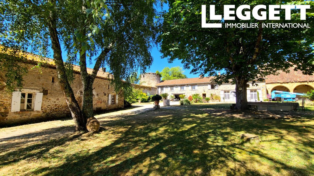 Whispers of the 15th Century: A Noble Retreat Awaits Rebirth in Nouvelle-Aquitaine