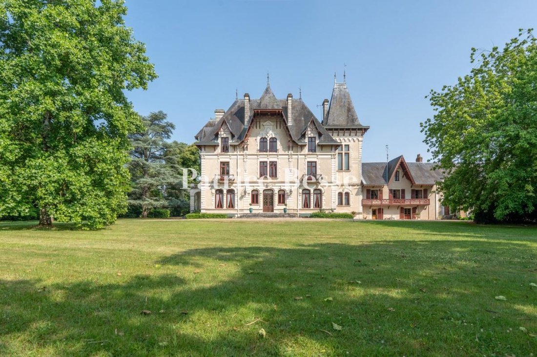 Whispers of the Past: A 19th-Century Château Between Time and Nature’s Embrace