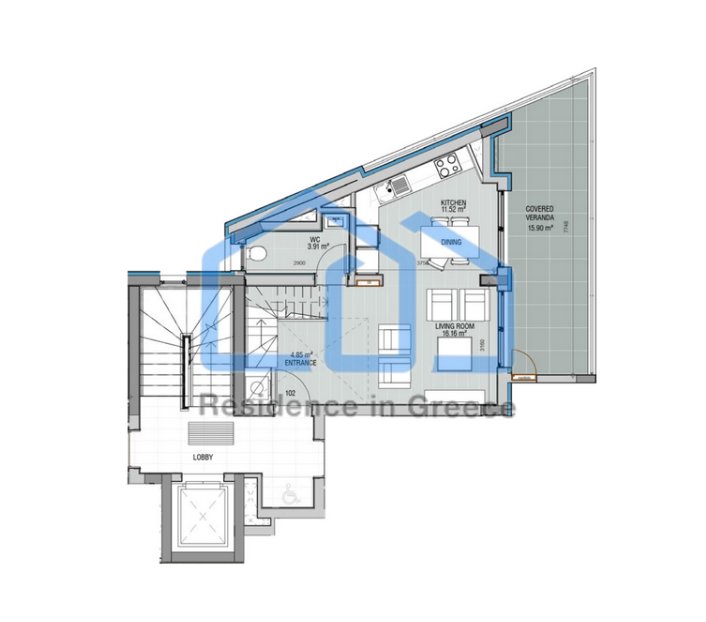 Apartment in South Athens, Attica, Greece 4 - 15888428