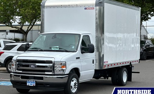 2026 Ford E-350SD Morgan Box Van Base Cutaway in Portland, OR, United States 1