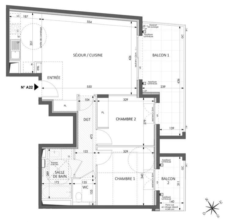 Apartment in Centre, Beausoleil, France 3 - 15379741