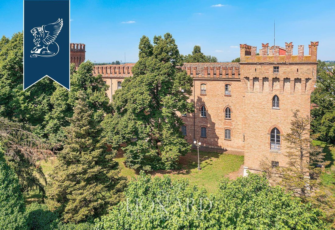Fabriago’s Neo-Gothic Dream: A 17th-Century Frescoed Castle in Emilia-Romagna’s Golden Light