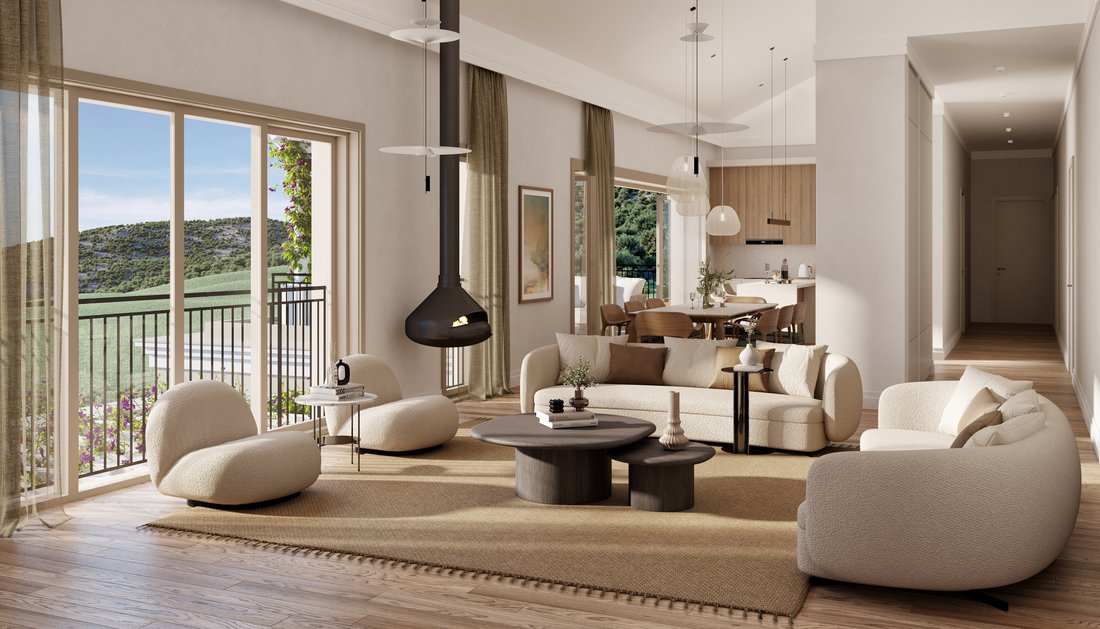 Penthouse in Milovići, Tivat Municipality, Montenegro 2 - 15899421