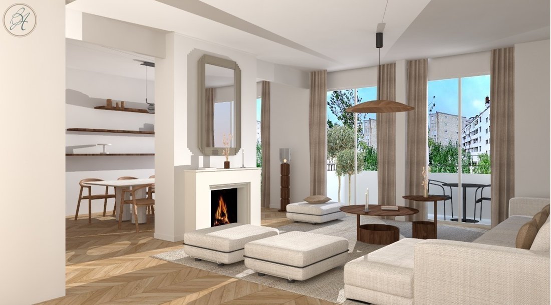 Apartment in Pereire-Malesherbes, Paris 17e Arrondissement, Paris 1 - 15909350